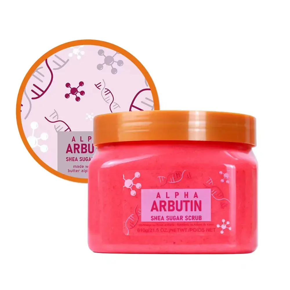 Сахарный скраб ши с Альфа Арбутином (610 гр)