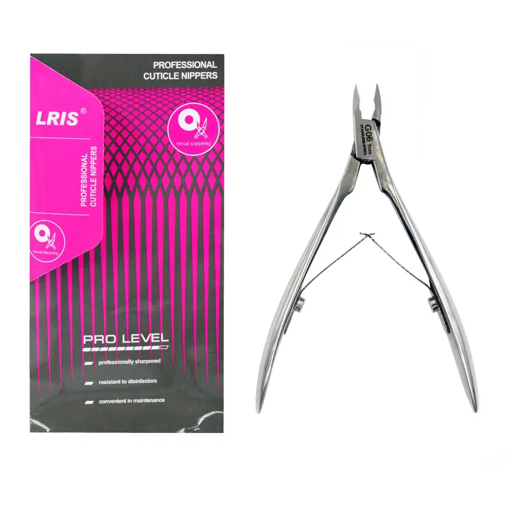 Кусачки для кутикулы профессиональные LRIS G06 7mm