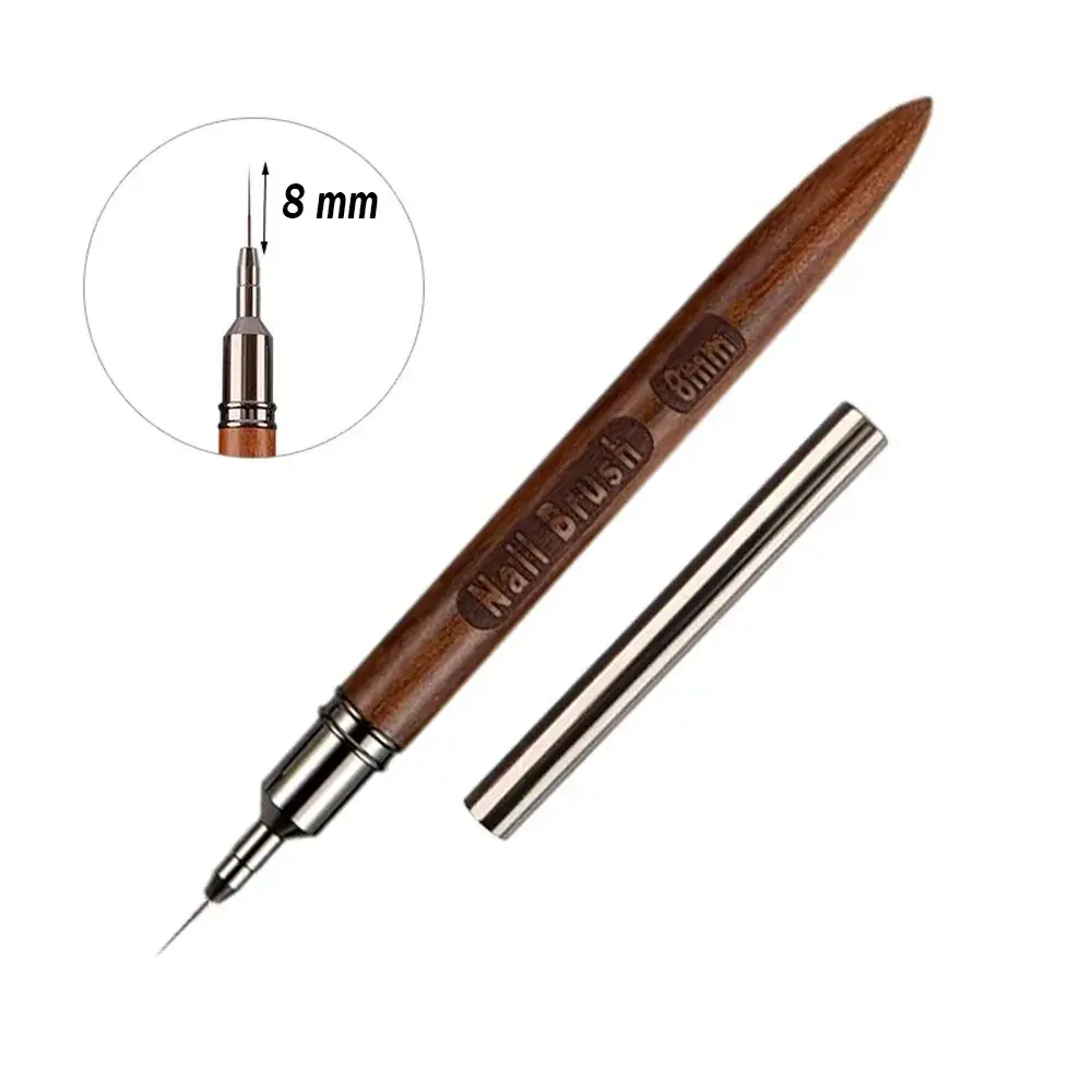 Кисть тонкая NAIL BRUSH 8mm