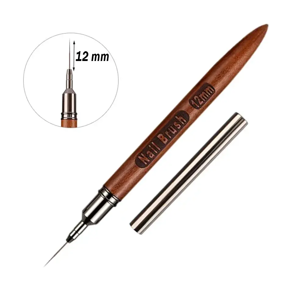 Кисть тонкая NAIL BRUSH 12mm