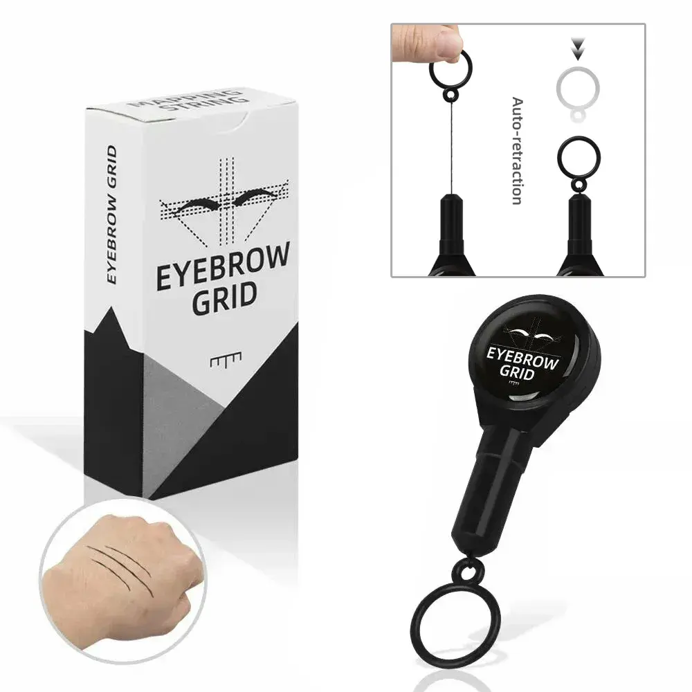 Нить Permanent eyebrow grid для разметки бровей с удобным кольцом