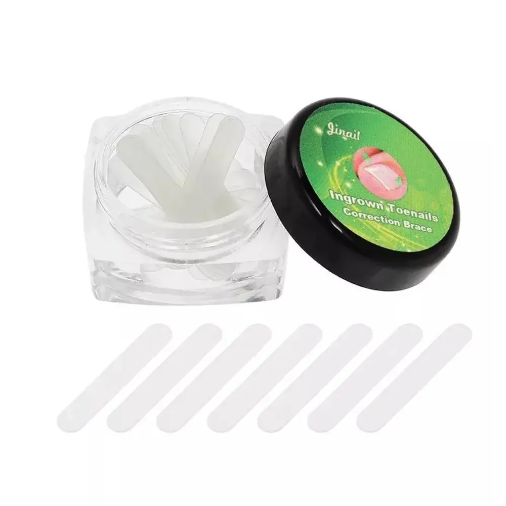 Корректор от вросшего ногтя, скобы для выпрямления вросших ногтей (12шт)